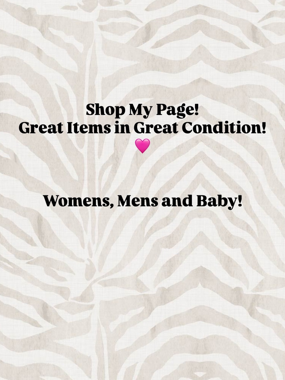 Shop my Closets!